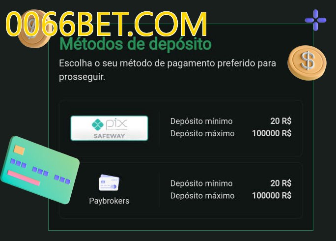 O cassino 0066BET.COMbet oferece uma grande variedade de métodos de pagamento