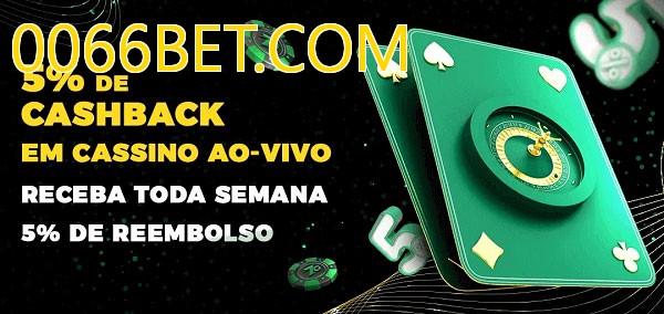 Promoções do cassino ao Vivo 0066BET.COM